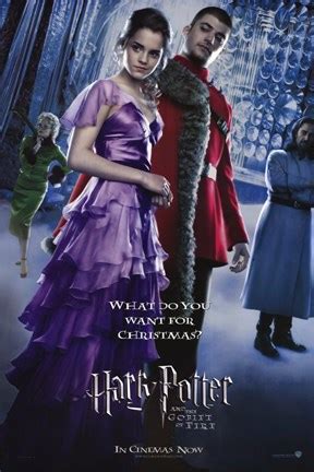 Harry Potter and the Goblet of Fire Hermione Granger and Viktor Krum ...