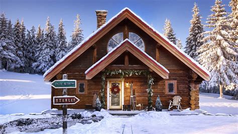 Take a tour inside Santa's house in the North Pole