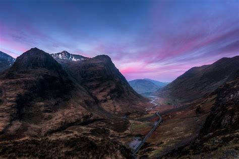 https://flic.kr/p/24J9xja | Through the Glen | A sunrise shot looking ...