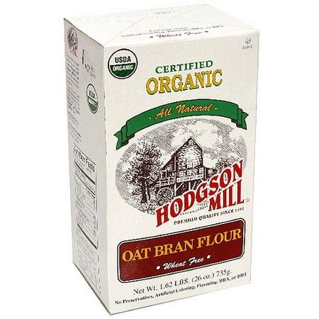 Hodgson Mill Organic Oat Bran Flour, 26 oz (Pack of 6) - Walmart.com