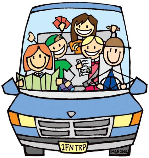 Family In Car Clip Art - ClipArt Best