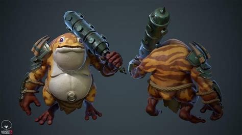 FROG WARRIOR 🐸. Stylized PBR Game Ready Character. Check out my IG for ...