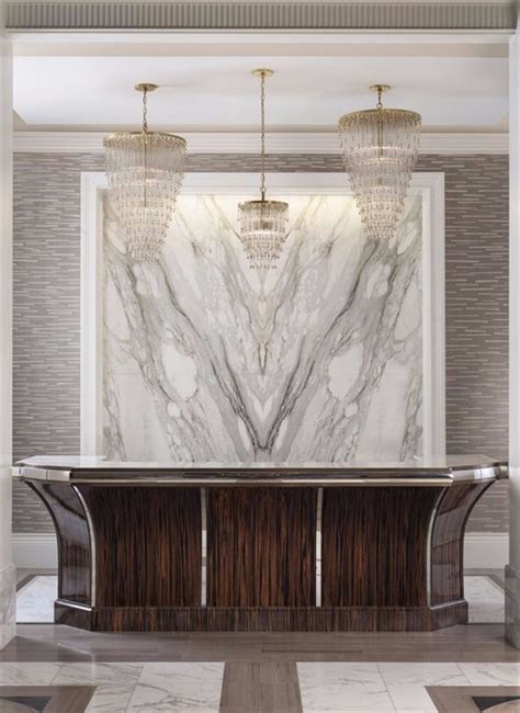 Interior Marble Designs Bookmatched White Marble Slabs Home Marble ...