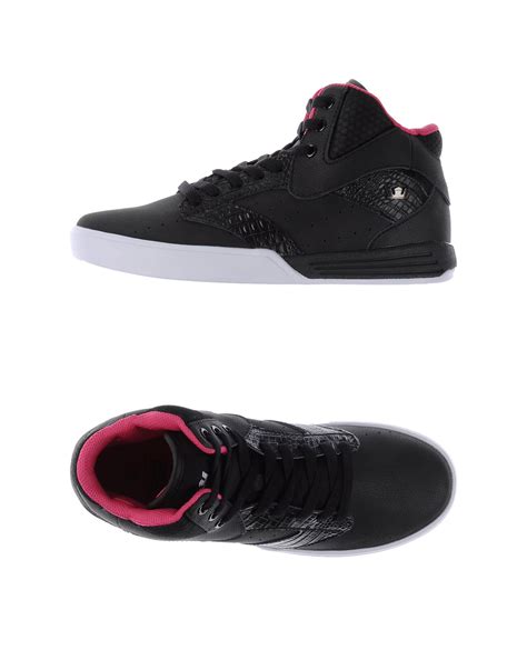 Supra High-tops & Trainers in Black for Men | Lyst