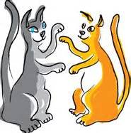 cats playing clipart - Clip Art Library