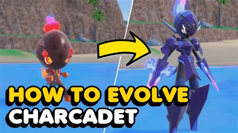 How To Evolve Charcadet Into Armarouge & Ceruledge In Pokemon Scarlet And Violet - YouTube