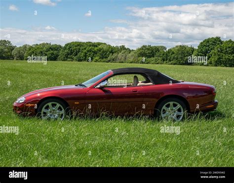 Jaguar XK8 Convertible Stock Photo - Alamy