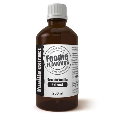 Organic Vanilla Extract | Foodie Flavours