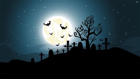 Halloween Cemetery Wallpapers - Wallpaper Cave