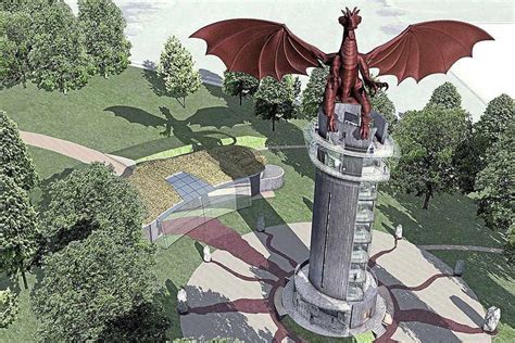 Giant dragon sculpture culture hub project 'would create up to 70 jobs ...