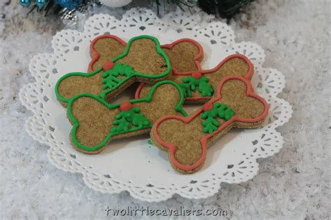 Homemade Dog Bone Treats - Two Little Cavaliers