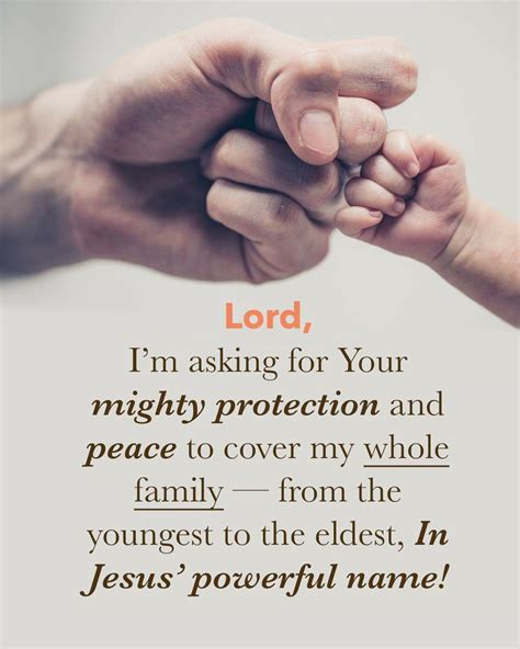 Prayer for Family: Seeking Protection and Peace