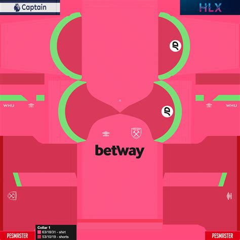 [REQUESTED] West Ham UTD 23-24 GKv2. (kit by HLX). : r/WEPES_Kits