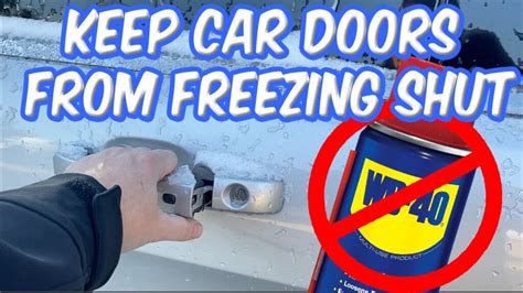 Car Door Frozen Shut : Ultimate Hacks to Unstick Your Vehicle Door ...