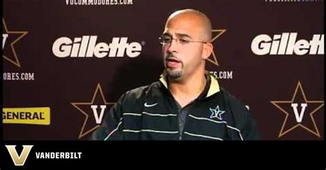 James Franklin Press Conference – Army Week – Vanderbilt University ...