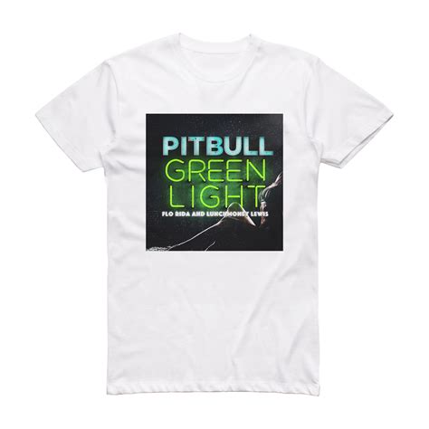 Pitbull Greenlight Album Cover T-Shirt White – ALBUM COVER T-SHIRTS