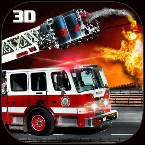 fire truck emergency evacuation vehicle parking Game 3D by Muhammad Janjua