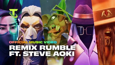 REMIX RUMBLE ft. Steve Aoki (Official Music Video) | Teamfight Tactics ...