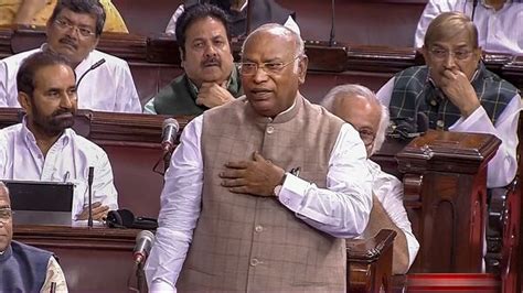 ’My self-respect challenged’: Mallikarjun Kharge says his mic turned ...