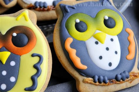 Owl Cookies for Halloween - Haniela's | Recipes, Cookie & Cake ...