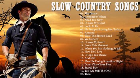 Best Slow Country Songs Of All Time - Greatest Classic COuntry Songs Of ...