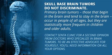 Skull Base Brain Tumors | SENTA Clinic