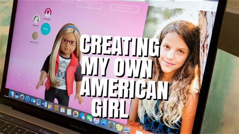 Create Your Own American Girl Doll - Unboxing - YouTube