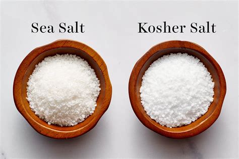 Kosher Salt Vs Sea Salt: What's The Difference? Cooking, 55% OFF