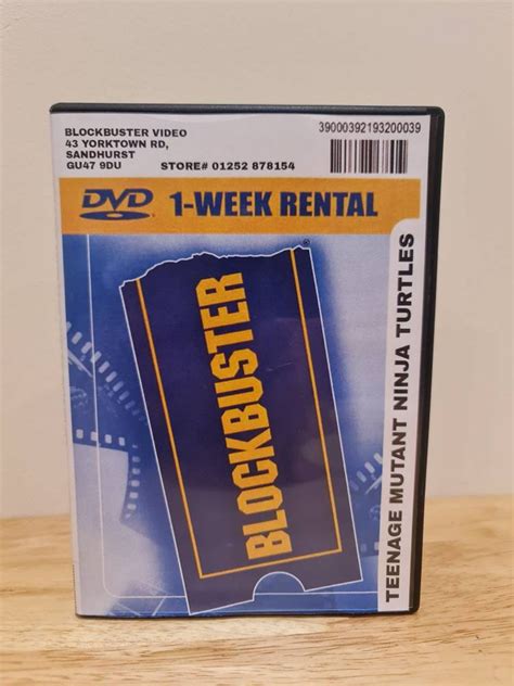 Custom Blockbuster Dvd Rental Cases - Etsy UK