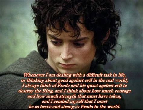 I love how Frodo inspires so many people. From Bring Forth the Ringers Facebook page. | Frodo ...