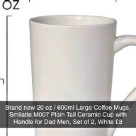 Large Ceramic Coffee Mugs for sale in UK | 10 used Large Ceramic Coffee Mugs