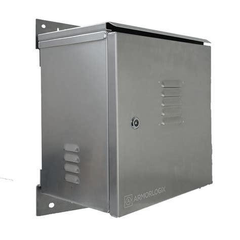 19x19x12 Aluminum Outdoor Weatherproof Enclosure by ArmorLogix