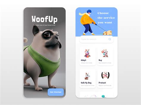 Pet Caring App UI on Behance