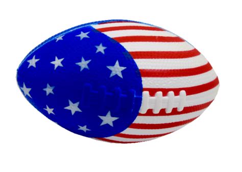 Patriotic Football Stress Balls - 1001Stressballs.com