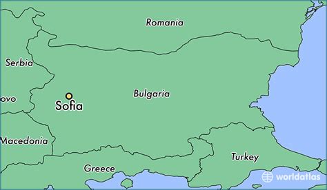 Where is Sofia, Bulgaria? / Sofia, Sofia-Capital Map - WorldAtlas.com