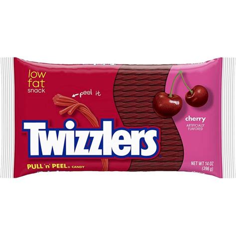 Twizzlers Pull 'n' Peel Cherry 172g - ALLSORTS OF SWEETS