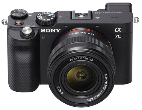 Diminutive Sony Alpha 7C Full-Frame ILC & Zoom Lens Unveiled - Digital ...