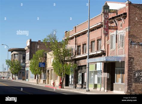 Downtown Milford, Utah Stock Photo - Alamy