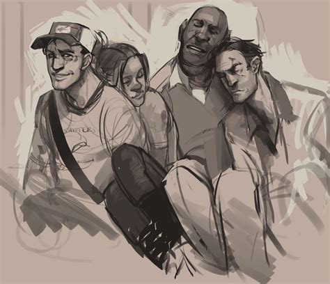 Left 4 Dead 2 Survivors - left 4 dead 2 Fan Art (35354861) - Fanpop