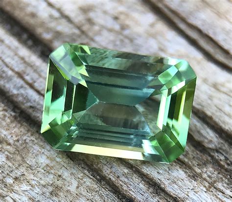 Tourmaline Green Emerald Cut 1.8 carats – Langford Gems