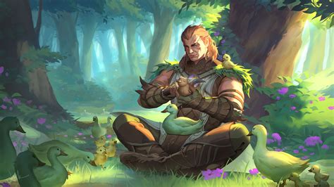 ArtStation - Halsin and the Ducks