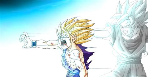 Gohan Vs Cell Kamehameha Wallpaper