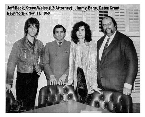 Jeff Beck - Steve Weiss - Jimmy Page - Peter Grant 11-11-68 (NY) | Led ...