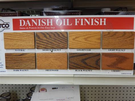 Watco Danish Oil Colors - Asking List