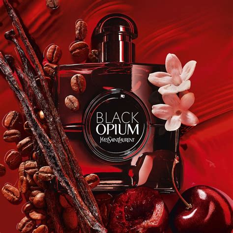 Yves Saint Laurent Black Opium Eau de Parfum Over Red ~ New Fragrances