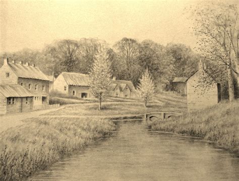 Landscape Pencil Drawing at GetDrawings | Free download