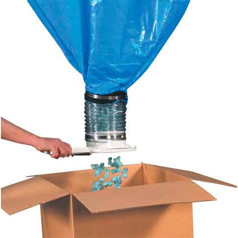 Global Industrial™ Packing Peanut Loose Fill Dispenser 90ft³ Bag, 40"L ...