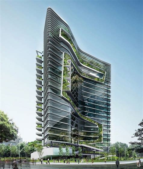 23 best ken yeang images on Pinterest | Buildings, Green building and Architectural drawings