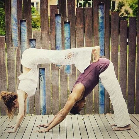 Amazing Partner Yoga Poses To Strength Trust And Intimacy; Couple Yoga; Couple Yoga Poses ...