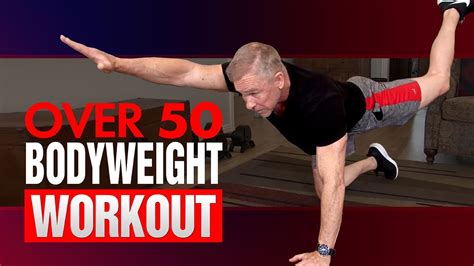 At Home Bodyweight Workout For Men Over 50 (10 MINUTE WORKOUT!) - YouTube